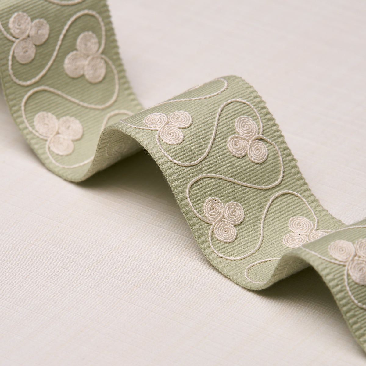 Coquette Tape - Celadon - Schumacher 72744 Trim - Schumacher Trim