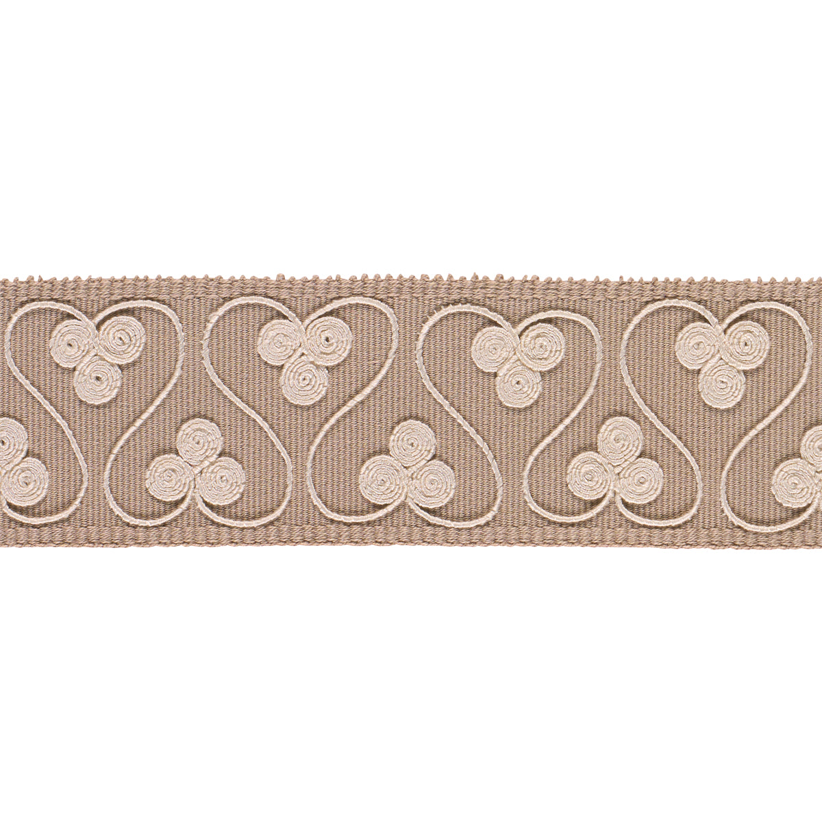Coquette Tape - Dove - Schumacher 72745 Trim - Schumacher Trim