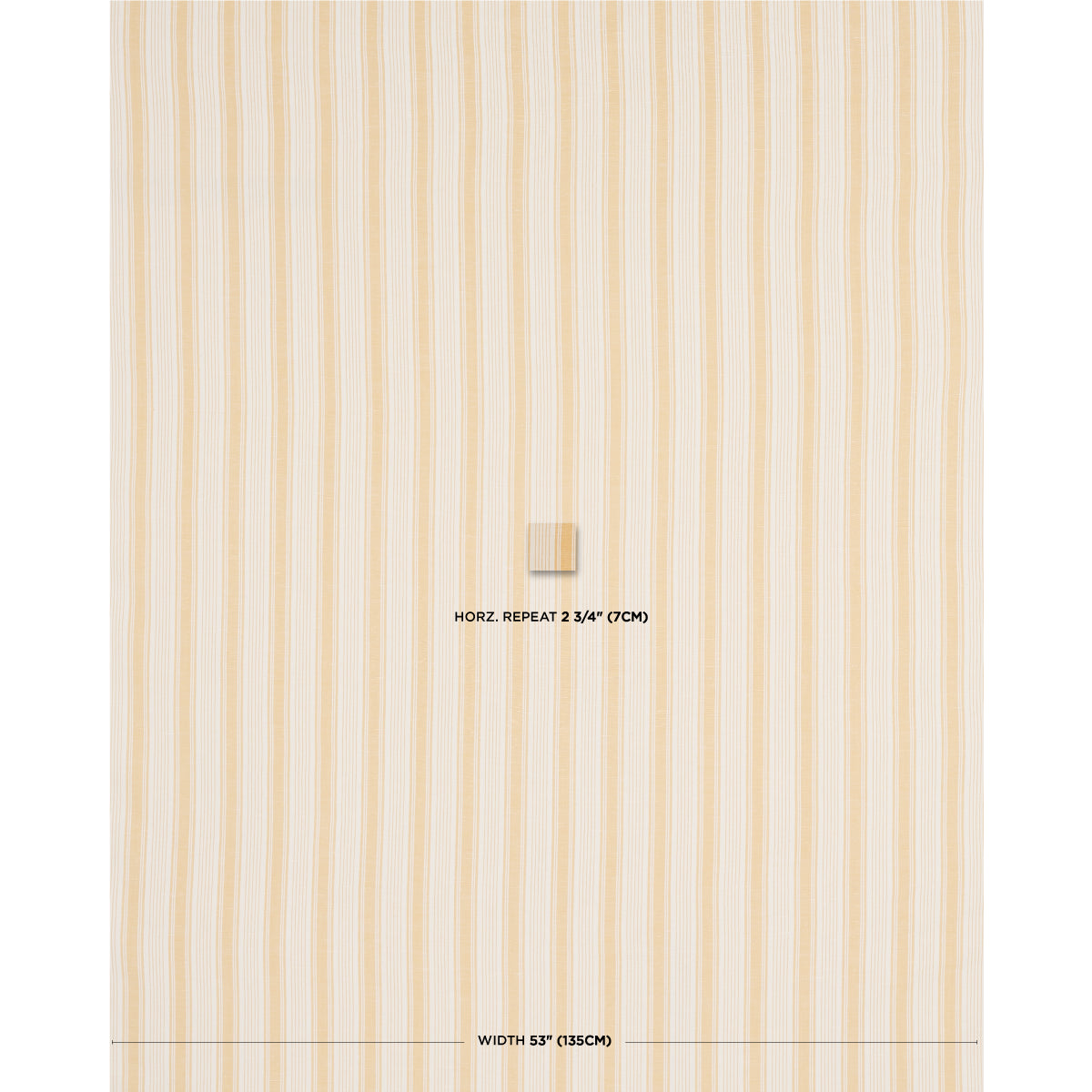 OJAI-STRIPE-YELLOW-SCHUMACHER-73006 - Schumacher Fabric