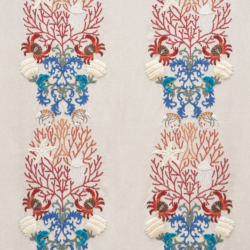 UNDER-THE-SEA-MULTI-SCHUMACHER-73550 - Schumacher Fabric