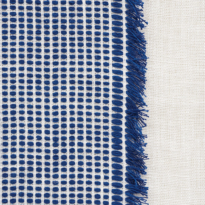 TULUM-CASEMENT-BLUE-SCHUMACHER-73590 - Schumacher Fabric