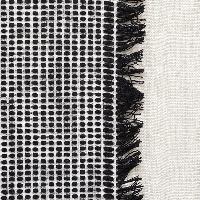 TULUM-CASEMENT-BLACK-SCHUMACHER-73591 - Schumacher Fabric