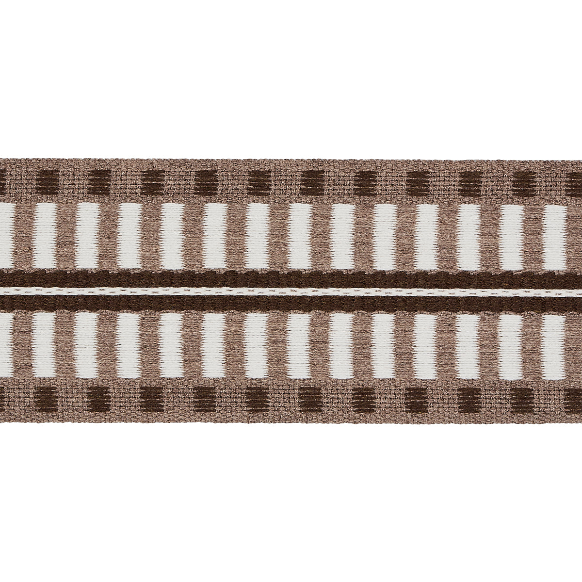 JACOBSEN-TAPE-INDOOR-OUTDOOR-NEUTRAL-SCHUMACHER-73633 - Schumacher Trim