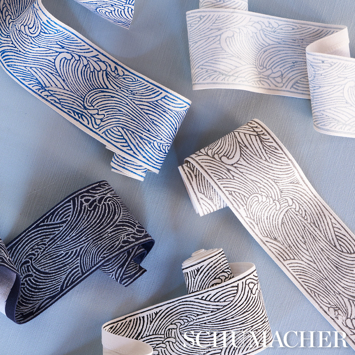 UMI-TAPE-INDIGO-SCHUMACHER-73723 - Schumacher Trim