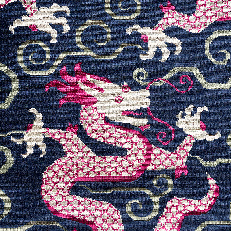 BIXI-VELVET-SAPPHIRE-SCHUMACHER-73970 - Schumacher Fabric