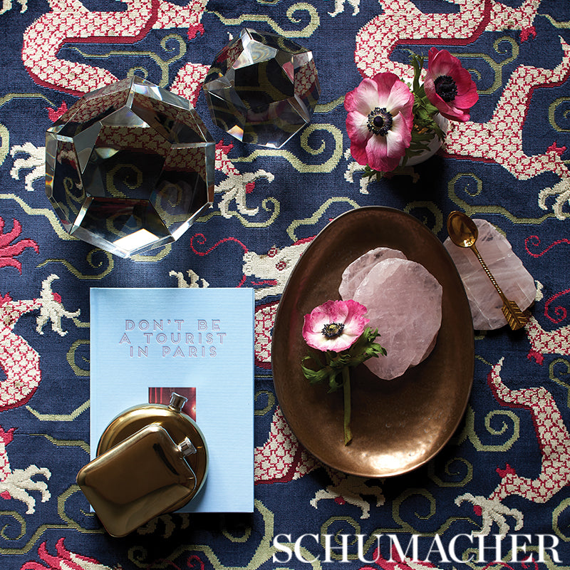 BIXI-VELVET-SAPPHIRE-SCHUMACHER-73970 - Schumacher Fabric