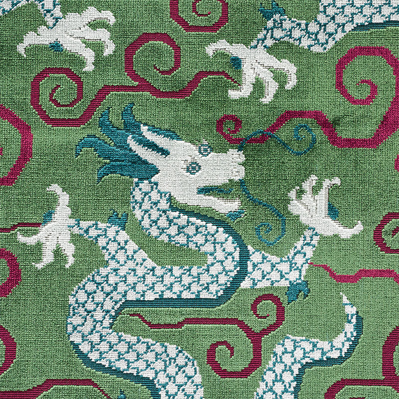 BIXI-VELVET-EMERALD-SCHUMACHER-73971 - Schumacher Fabric