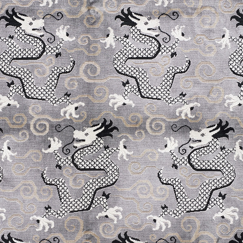 BIXI-VELVET-SILVER-SCHUMACHER-73972 - Schumacher Fabric