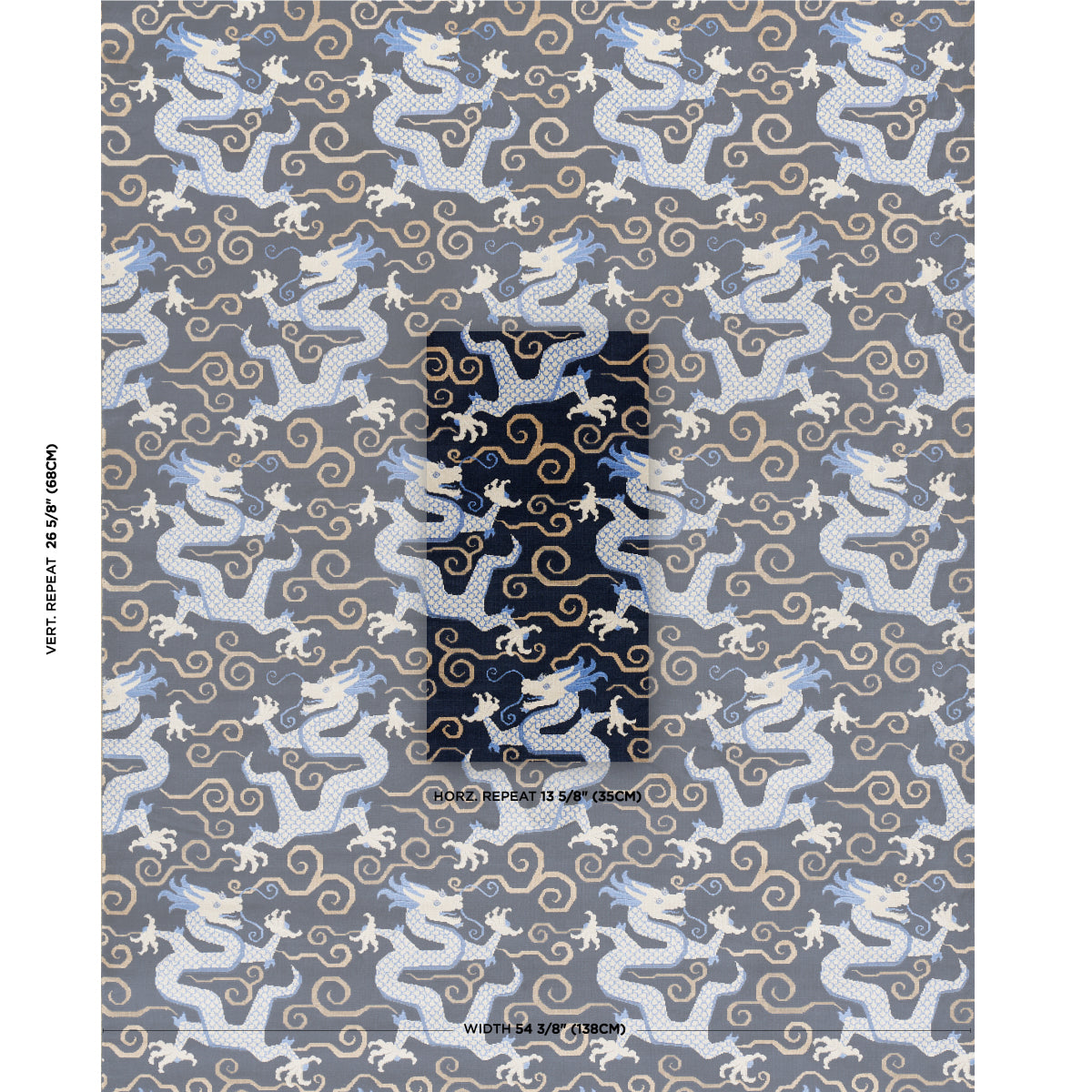 BIXI-VELVET-MIDNIGHT-BLUE-SCHUMACHER-73976 - Schumacher Fabric