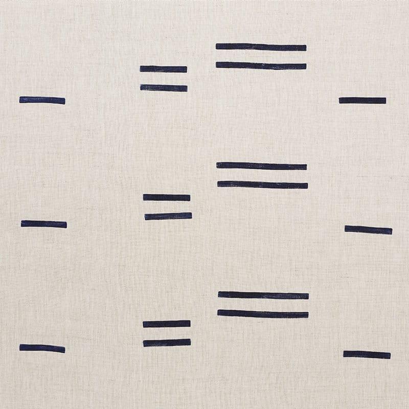Oaxaca Hand Block Print - Navy - Schumacher 74000 Fabric - Schumacher Fabric
