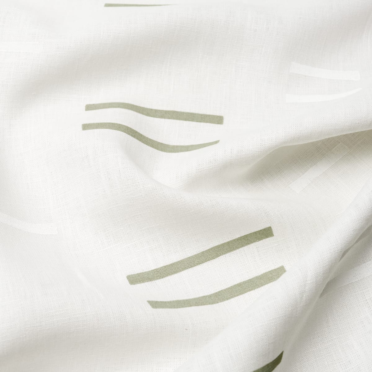 OAXACA-HAND-BLOCK-PRINT-GRASS-ON-WHITE-SCHUMACHER-74003 - Schumacher Fabric
