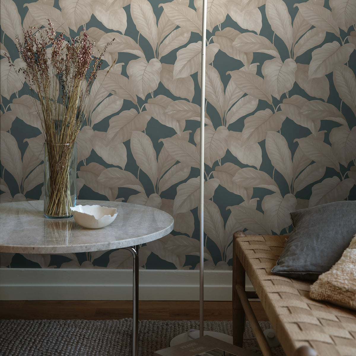 Bo Mineral wallpaper by Schumacher, 7404 — view 3 - Schumacher Wallpaper