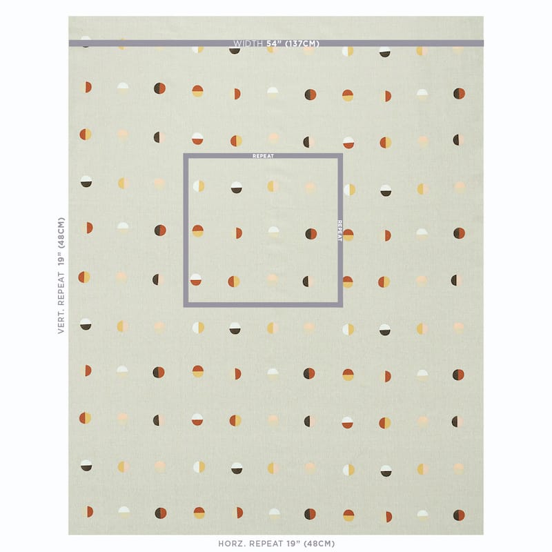 JOSHUA-TREE-HAND-BLOCK-PRINT-DESERT-MOONS-SCHUMACHER-74043 - Schumacher Fabric