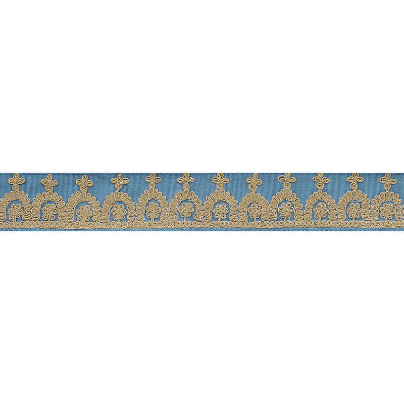 NOELIA-EMBROIDERED-TAPE-CADET-SCHUMACHER-74153 - Schumacher Recortar