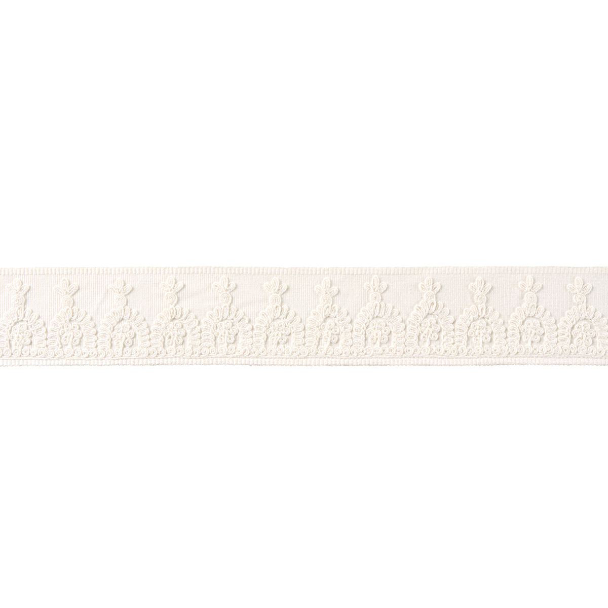 NOELIA-EMBROIDERED-TAPE-WHITE-SCHUMACHER-74158 - Schumacher Recortar