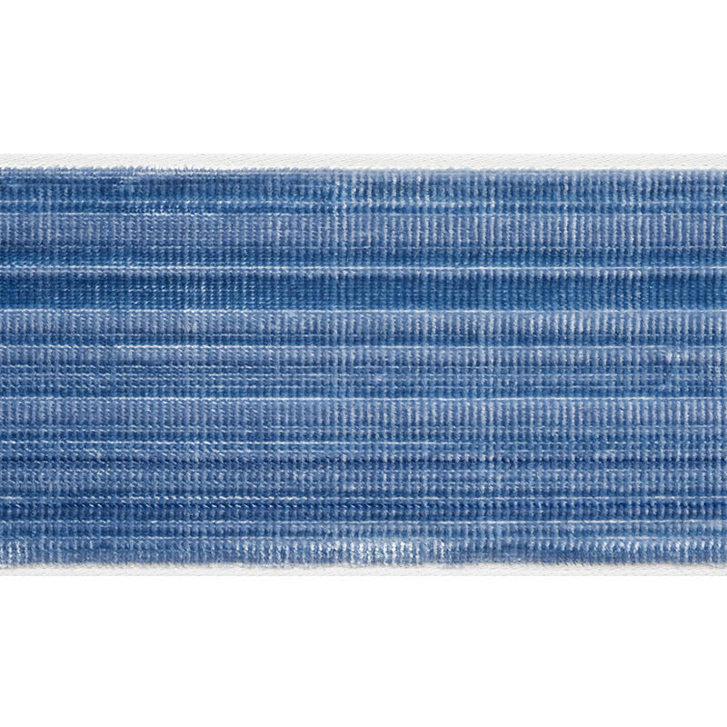 GASPARD-VELVET-TAPE-WIDE-SAPPHIRE-SCHUMACHER-74243 - Schumacher Trim
