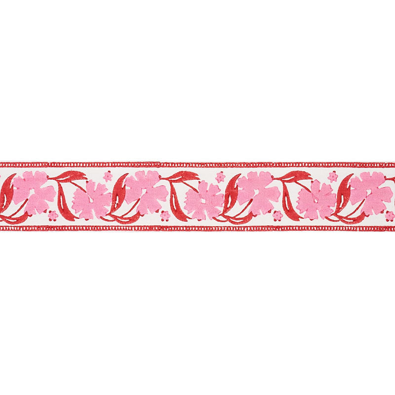ADRA-HAND-BLOCKED-TAPE-PINK-RED-SCHUMACHER-74403 - Schumacher Trim