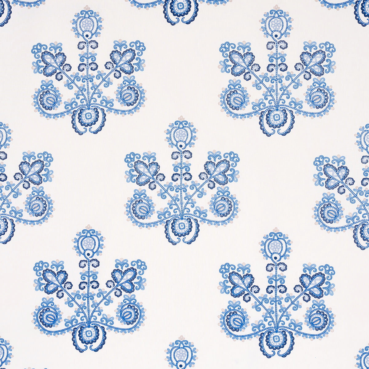ESTRELLA-EMBROIDERY-PORCELAIN-SCHUMACHER-74454 - Schumacher Fabric