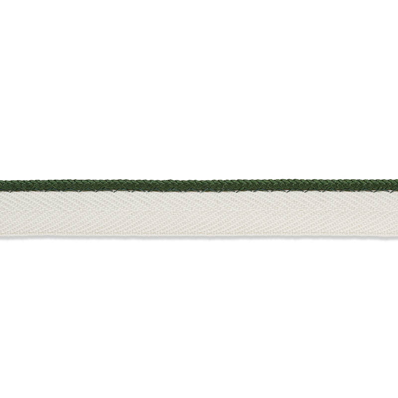 GUSTAVE-SILK-LIP-CORD-NARROW-EMERALD-SCHUMACHER-74534 - Schumacher Recortar