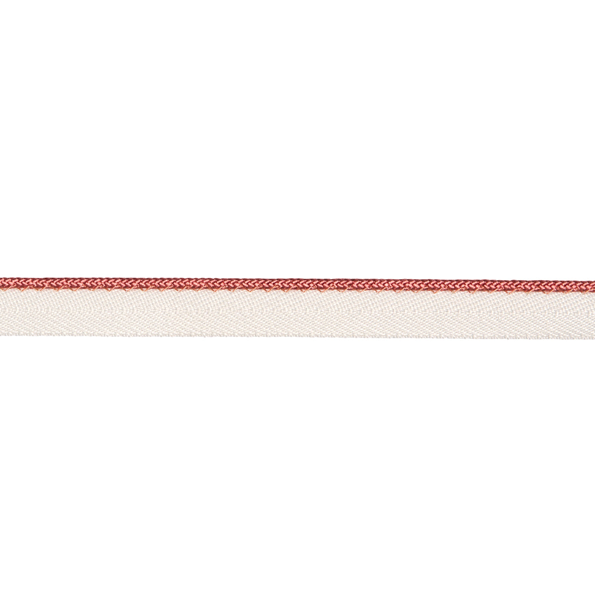 GUSTAVE-SILK-LIP-CORD-NARROW-CORAL-SCHUMACHER-74537 - Schumacher Trim