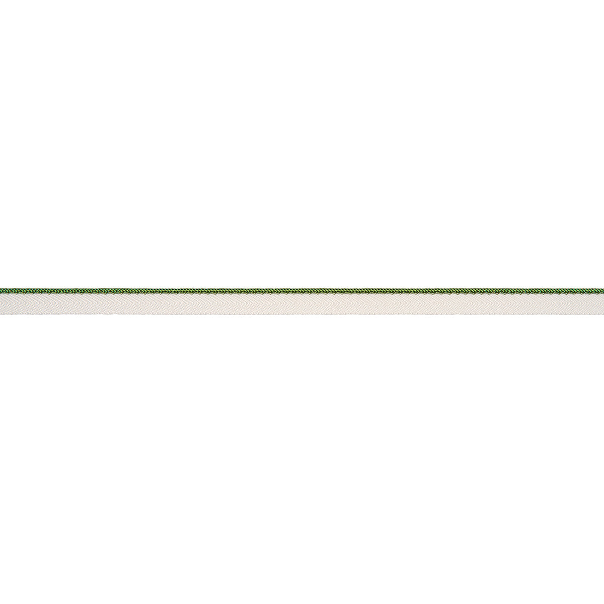 GUSTAVE-SILK-LIP-CORD-NARROW-GREEN-SCHUMACHER-74539 - Schumacher Trim