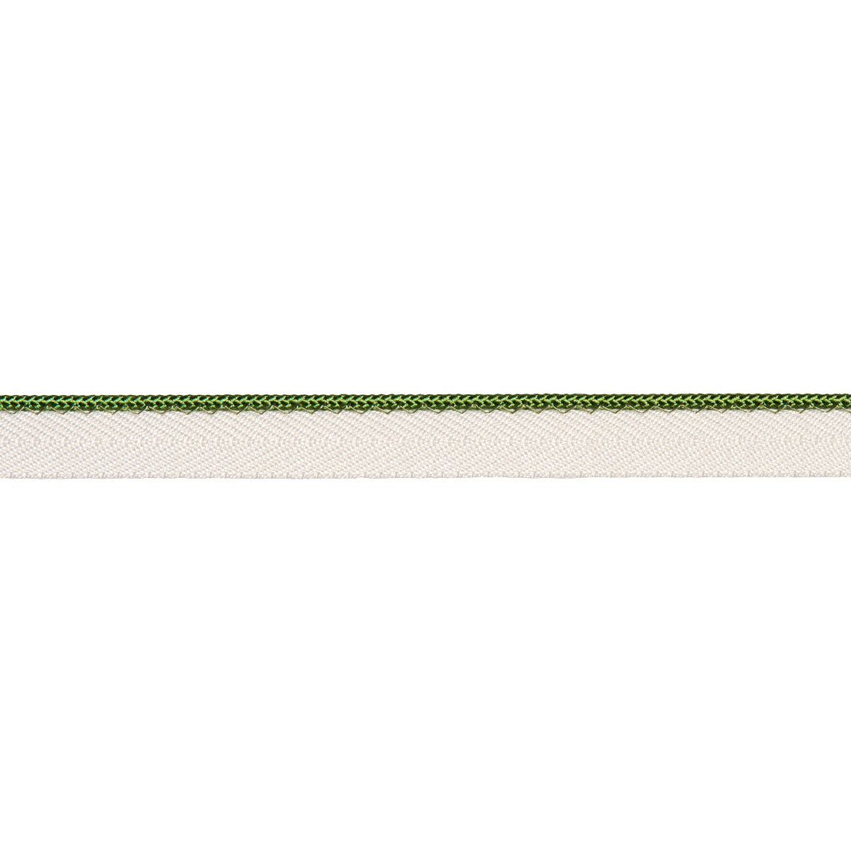 GUSTAVE-SILK-LIP-CORD-NARROW-GREEN-SCHUMACHER-74539 - Schumacher Trim