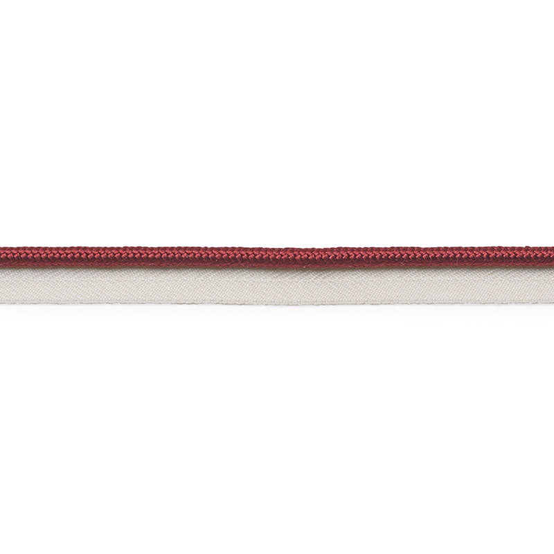 GUSTAVE-SILK-LIP-CORD-MEDIUM-BURGUNDY-SCHUMACHER-74549 - Schumacher Recortar