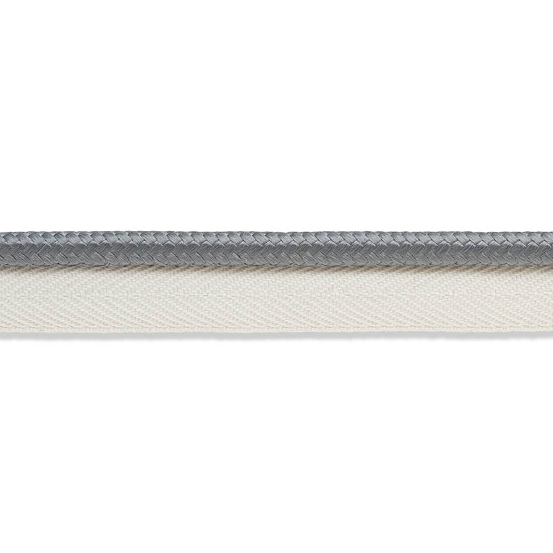 GUSTAVE-SILK-LIP-CORD-MEDIUM-GREY-SCHUMACHER-74553 - Schumacher Recortar