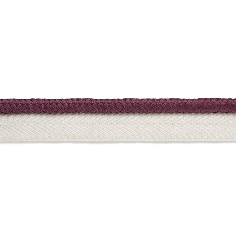 GUSTAVE-SILK-LIP-CORD-MEDIUM-EGGPLANT-SCHUMACHER-74555 - Schumacher Recortar