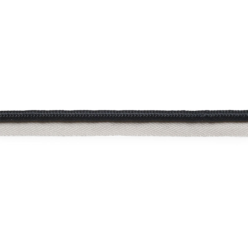 GUSTAVE-SILK-LIP-CORD-WIDE-BLACK-SCHUMACHER-74571 - Schumacher Recortar