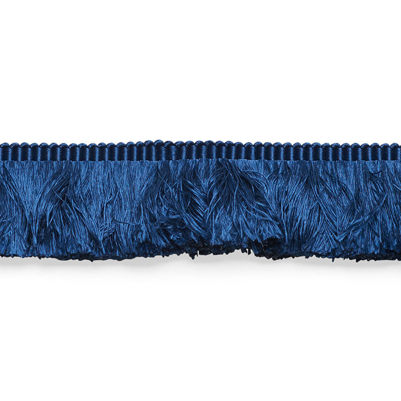 FRANCOIS-SILK-BRUSH-FRINGE-NAVY-SCHUMACHER-74588 - Schumacher Recortar