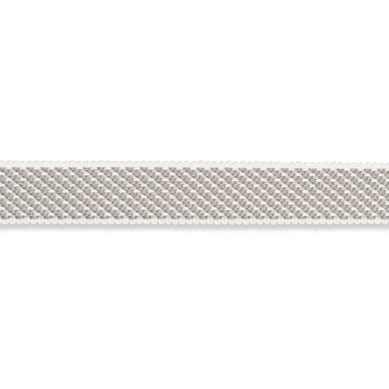 WINSTON-COTTON-BRAID-NARROW-CHARCOAL-SCHUMACHER-74841 - Schumacher Recortar