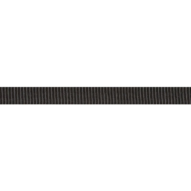 NARROW-FAILLE-TAPE-BLACK-SCHUMACHER-74989 - Schumacher Trim