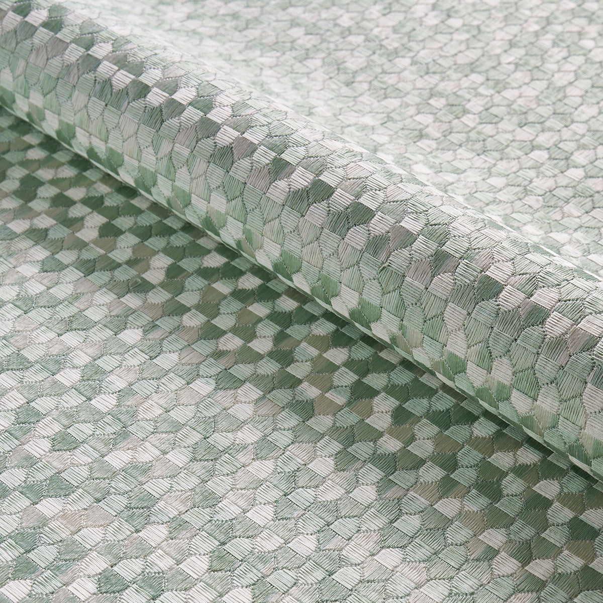 IVINS-EMBROIDERY-MINERAL-SCHUMACHER-75122 - Schumacher Fabric