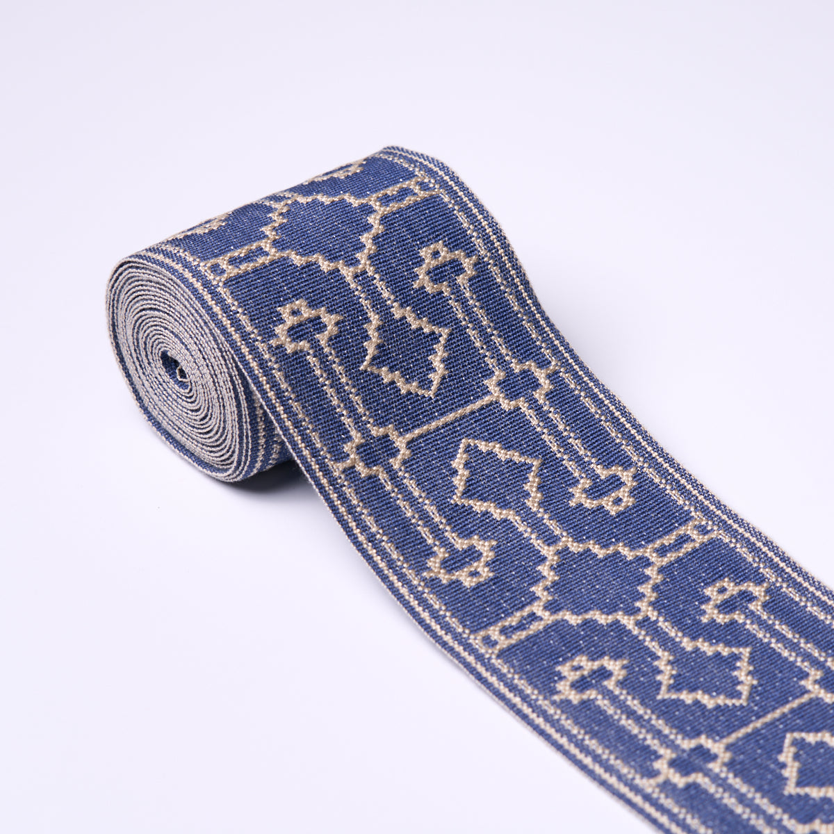 FILBERT-TAPE-DENIM-SCHUMACHER-75289 - Schumacher Trim