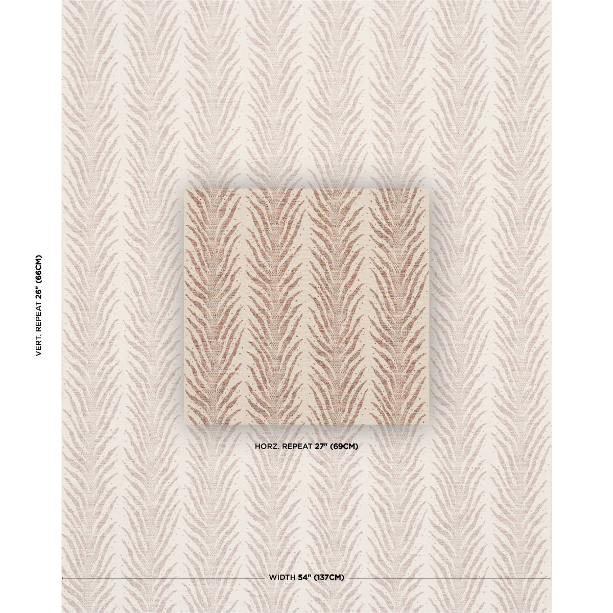 CREEPING-FERN-BISCUIT-SCHUMACHER-75455 - Schumacher Fabric