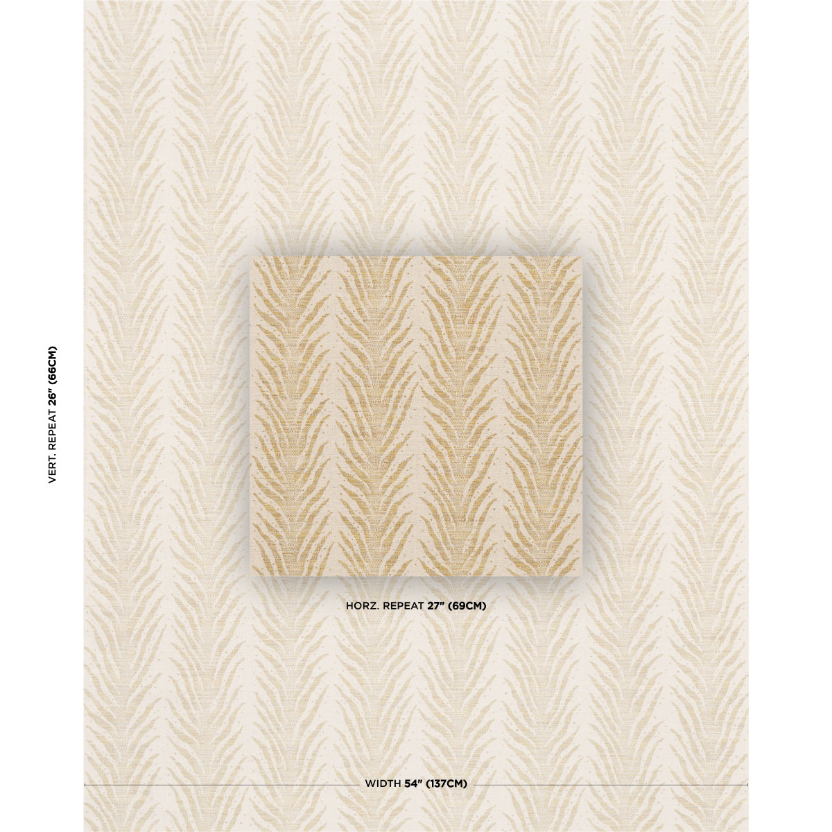 CREEPING-FERN-MIMOSA-GLOW-SCHUMACHER-75456 - Schumacher Fabric