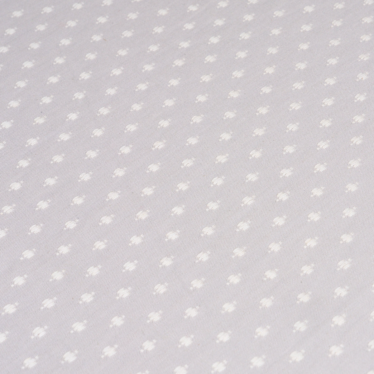 Barlow - Ivory On Grey - Schumacher 75535 Fabric - Schumacher Fabric