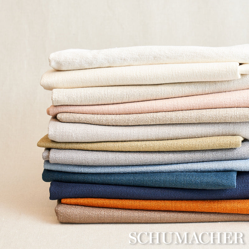 FINN-HEAVYWEIGHT-LINEN-INDIGO-SCHUMACHER-75678 - Schumacher Fabric