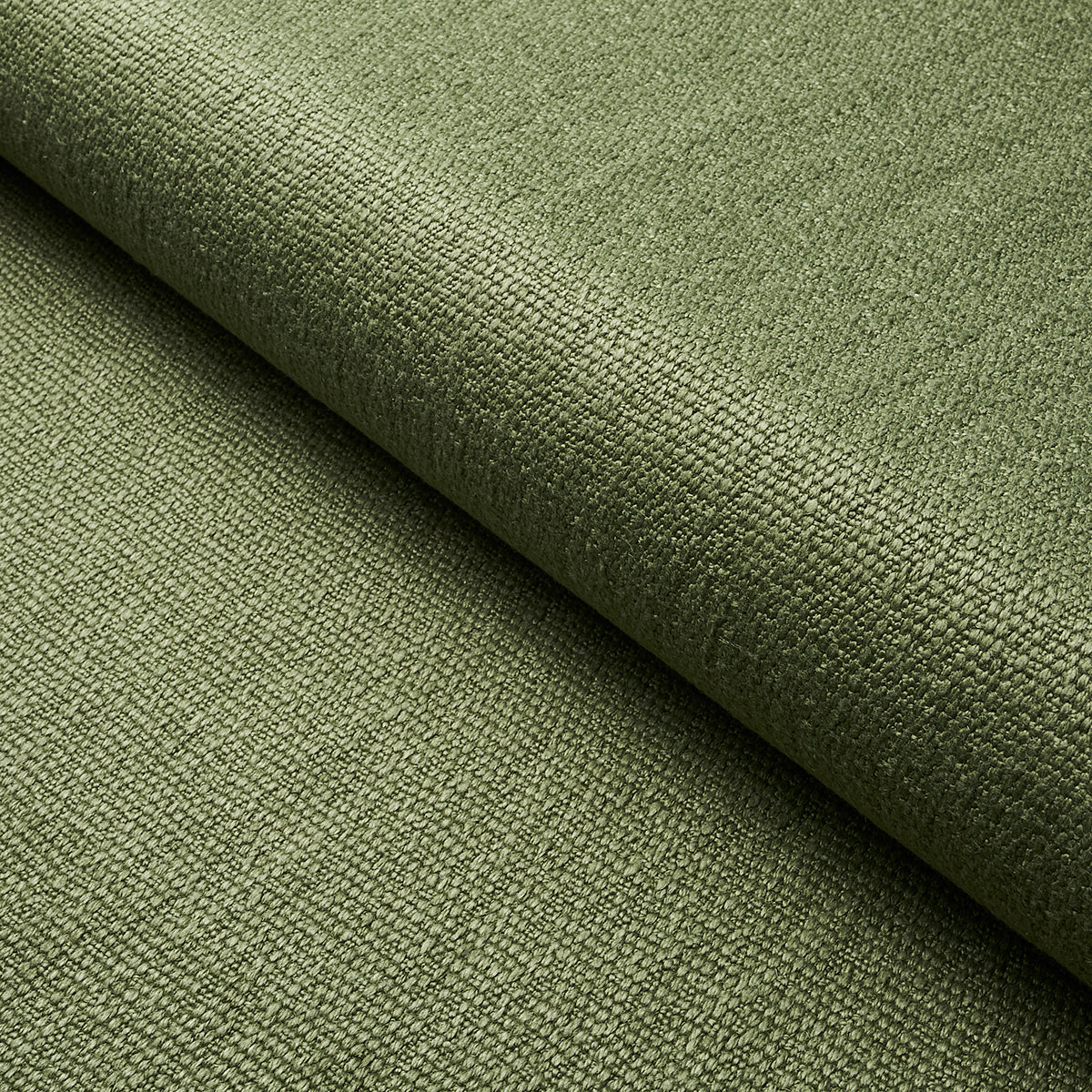 Finn Heavyweight Linen - Moss - Schumacher 75689 Fabric - Schumacher Fabric
