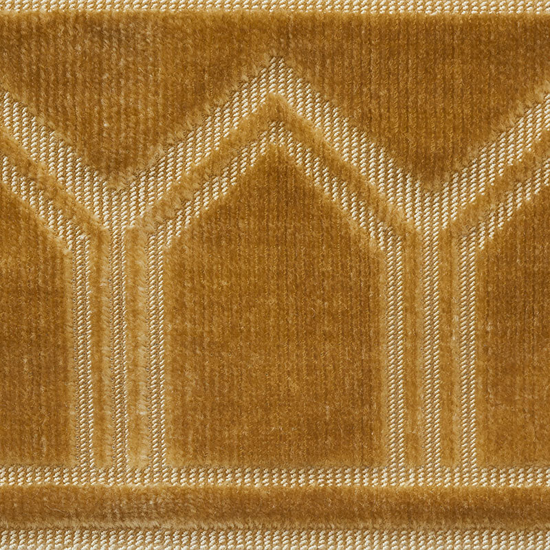 VIZIER-VELVET-TAPE-GOLD-SCHUMACHER-75734 - Schumacher Recortar