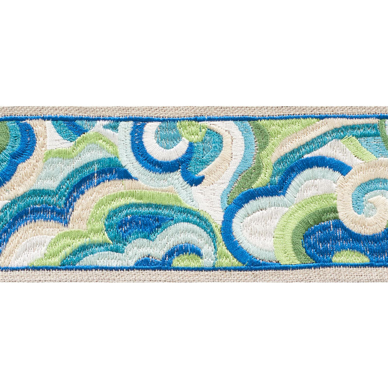 WOODSTOCK-TAPE-PEACOCK-SCHUMACHER-76221 - Schumacher Recortar