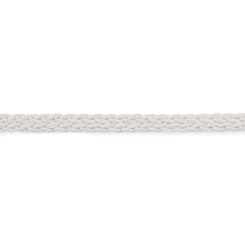 BRAIDED-LINEN-TAPE-NARROW-IVORY-SCHUMACHER-76275 - Schumacher Trim