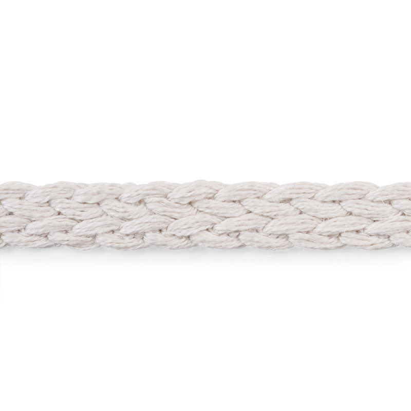 BRAIDED-LINEN-TAPE-NARROW-IVORY-SCHUMACHER-76275 - Schumacher Trim