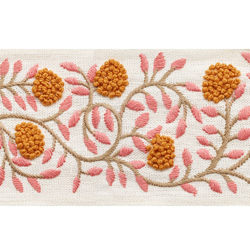 ASHOKA-TAPE-ORANGE-PINK-SCHUMACHER-76291 - Schumacher Trim