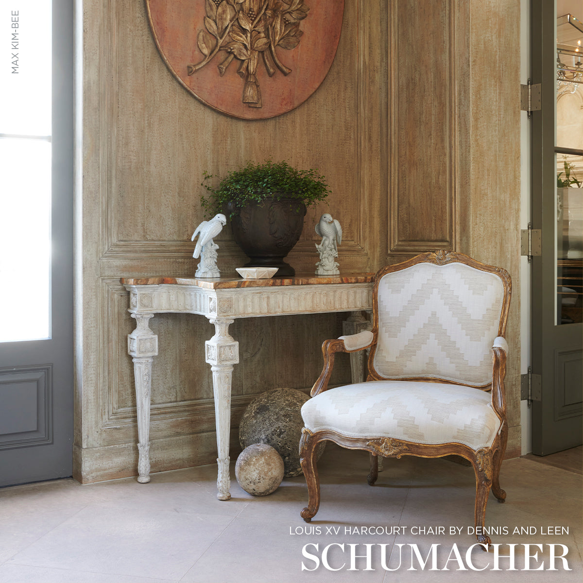 VERNE-NATURAL-SCHUMACHER-76530 - Schumacher Fabric