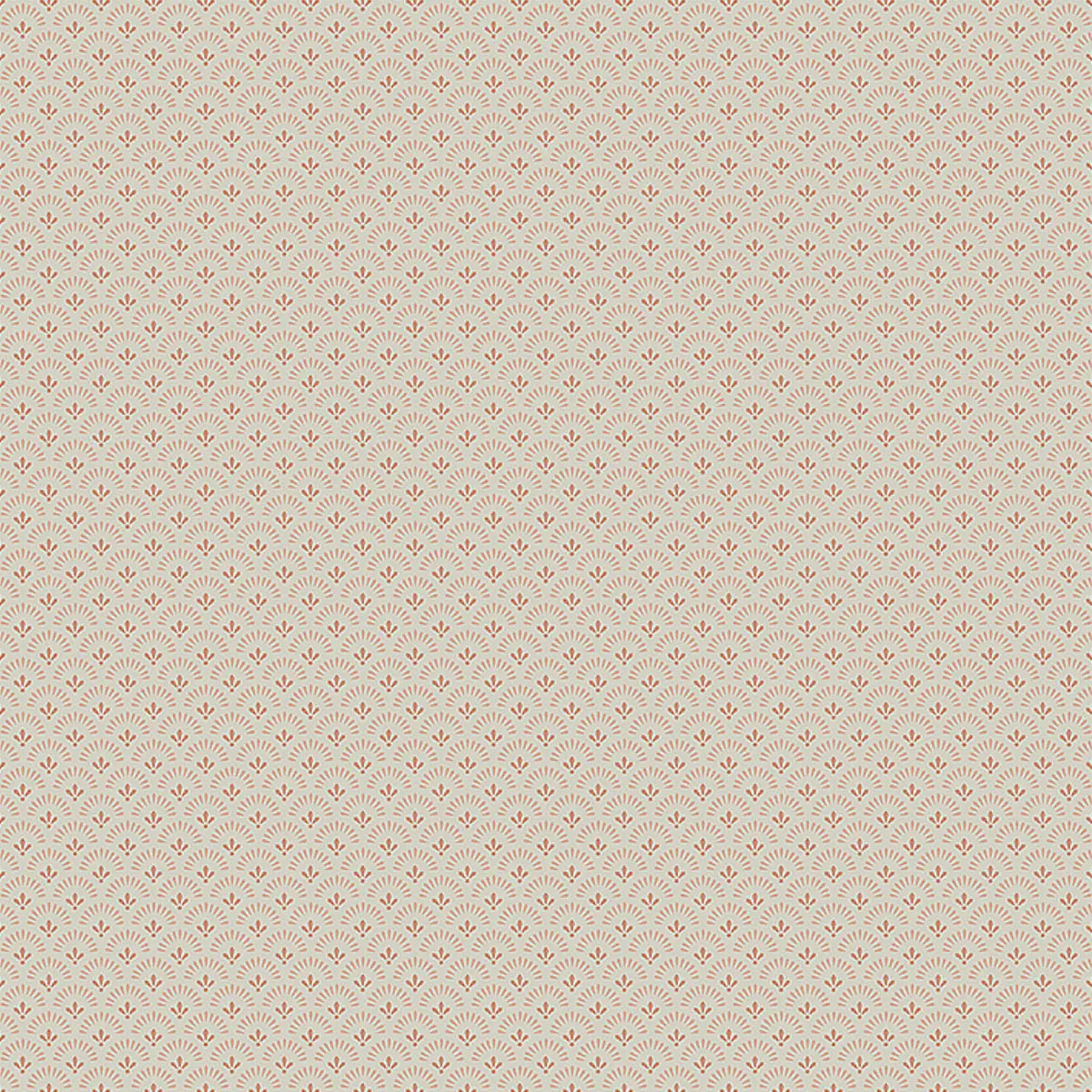Daisy - Clay - Schumacher 7656 Wallcovering - Schumacher Wallpaper