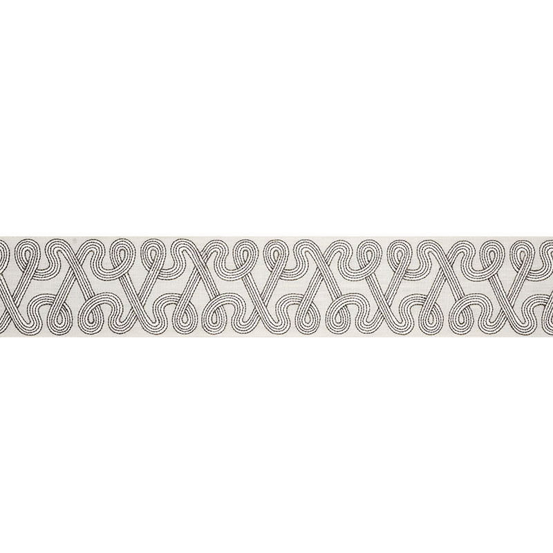 FREEFORM-EMBROIDERED-TAPE-DOVE-SCHUMACHER-76730 - Schumacher Trim