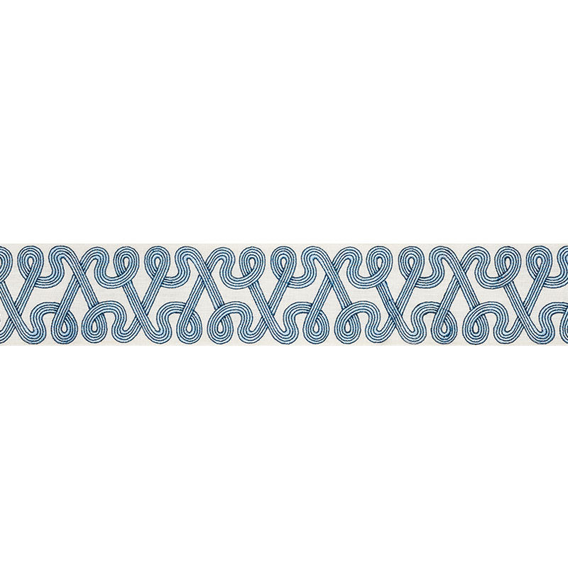 FREEFORM-EMBROIDERED-TAPE-SKY-SCHUMACHER-76731 - Schumacher Trim