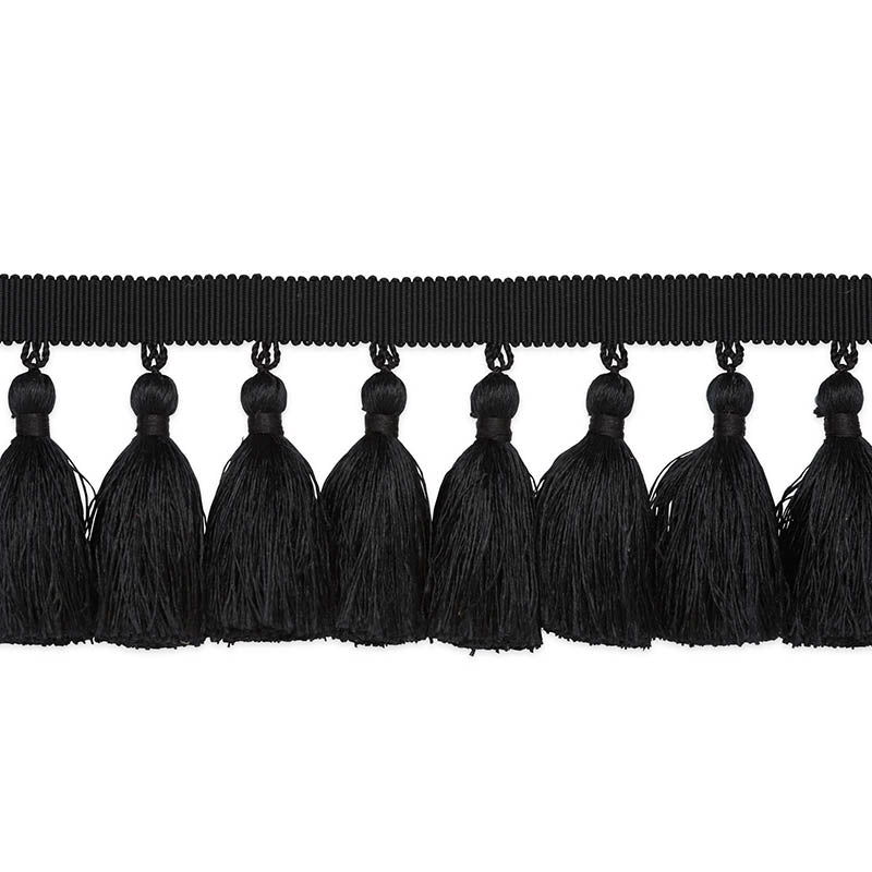 VALENTIN-SILK-TASSEL-BLACK-SCHUMACHER-76805 - Schumacher Trim